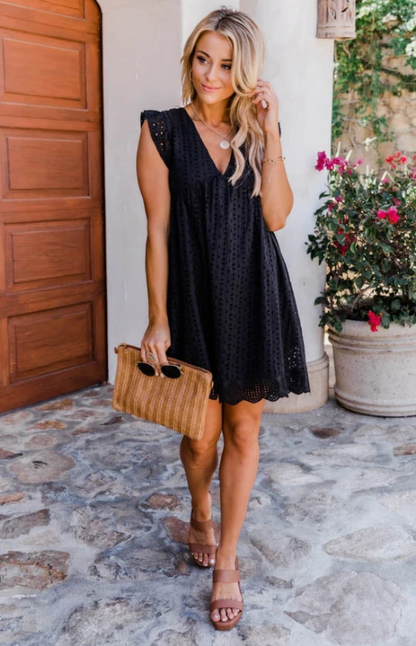 Women’s Casual Pocket Dress – Soft, Breathable Fit