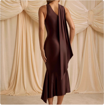 Backless High Waist Sleeveless Dress For Women
