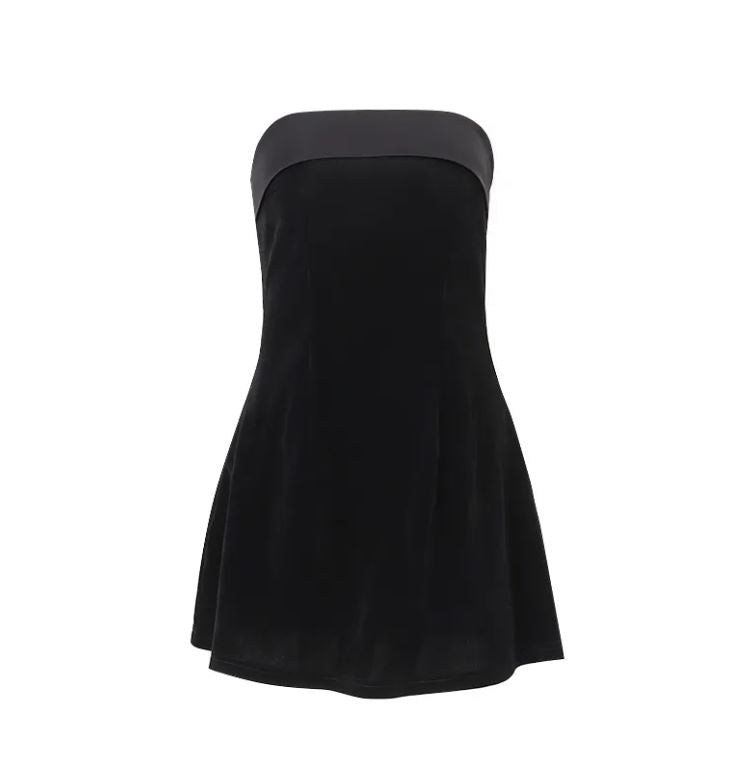 Women’s Backless Off-Shoulder Tube Party Dress