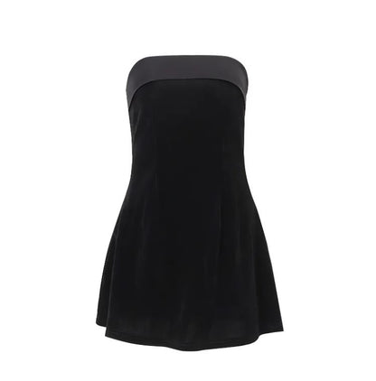 Women’s Backless Off-Shoulder Tube Party Dress