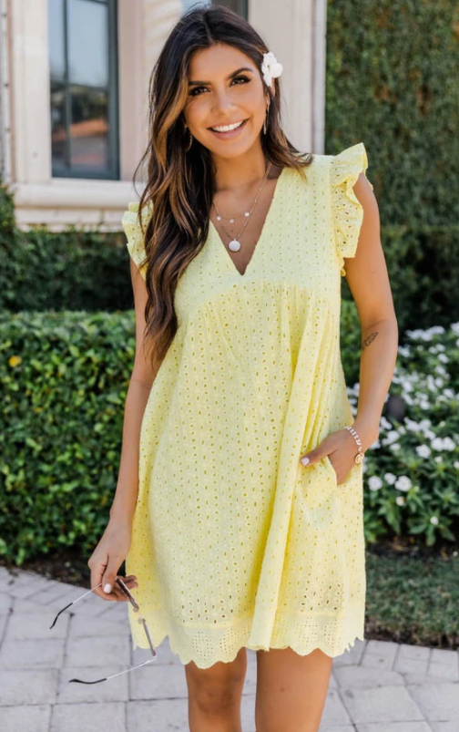 Women’s Casual Pocket Dress – Soft, Breathable Fit