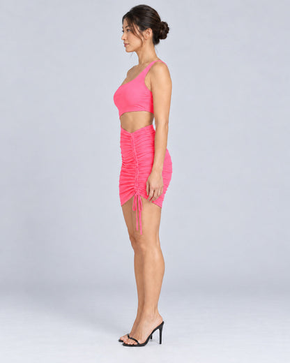 Pink colorway — side view