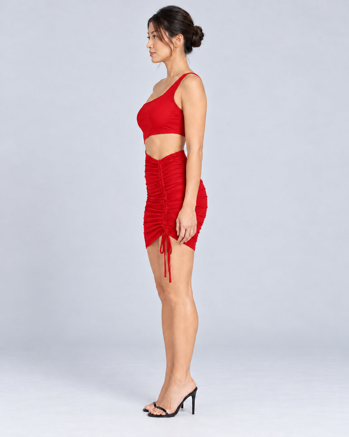 Red colorway — side view