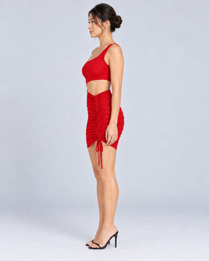 Red colorway — side view
